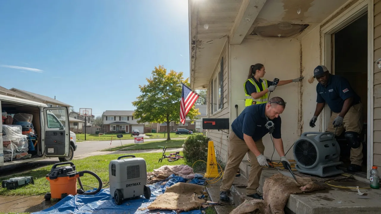Water Damage Restoration in Kingsley, PA near me